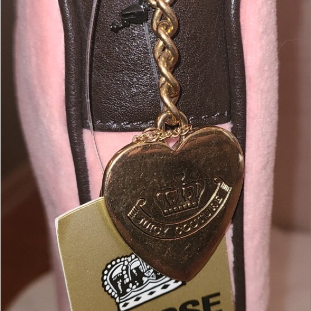 Very Rare Vintage Juicy Couture Pink & Brown~Once Upon a Time~Laptop Bag NWT - Picture 7 of 13
